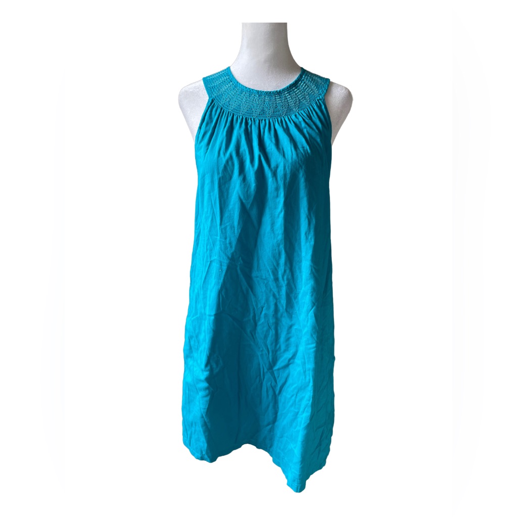 Women’s Size Medium Teal Sleeveless Summer Dress
